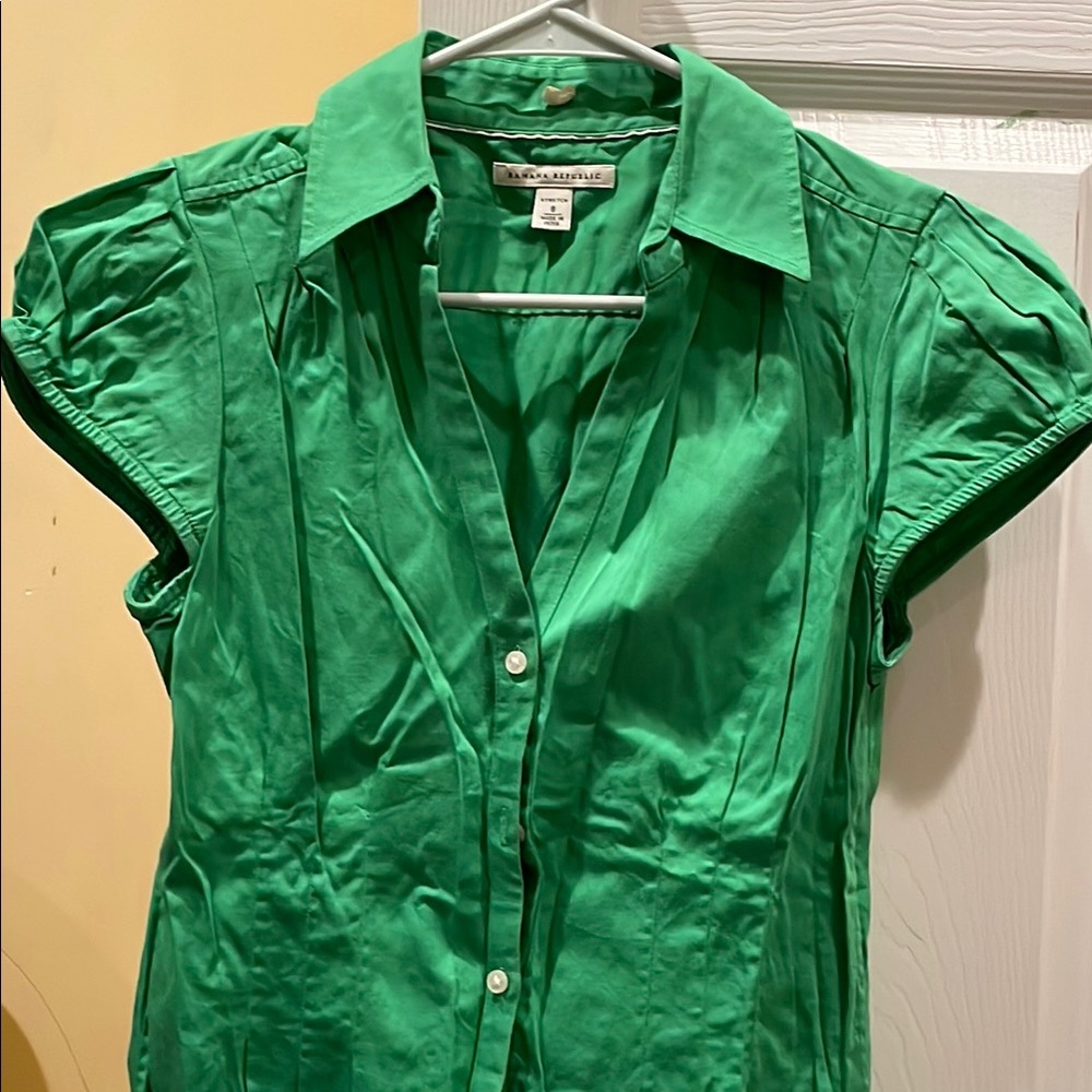 Banana Republic Green Women's Top